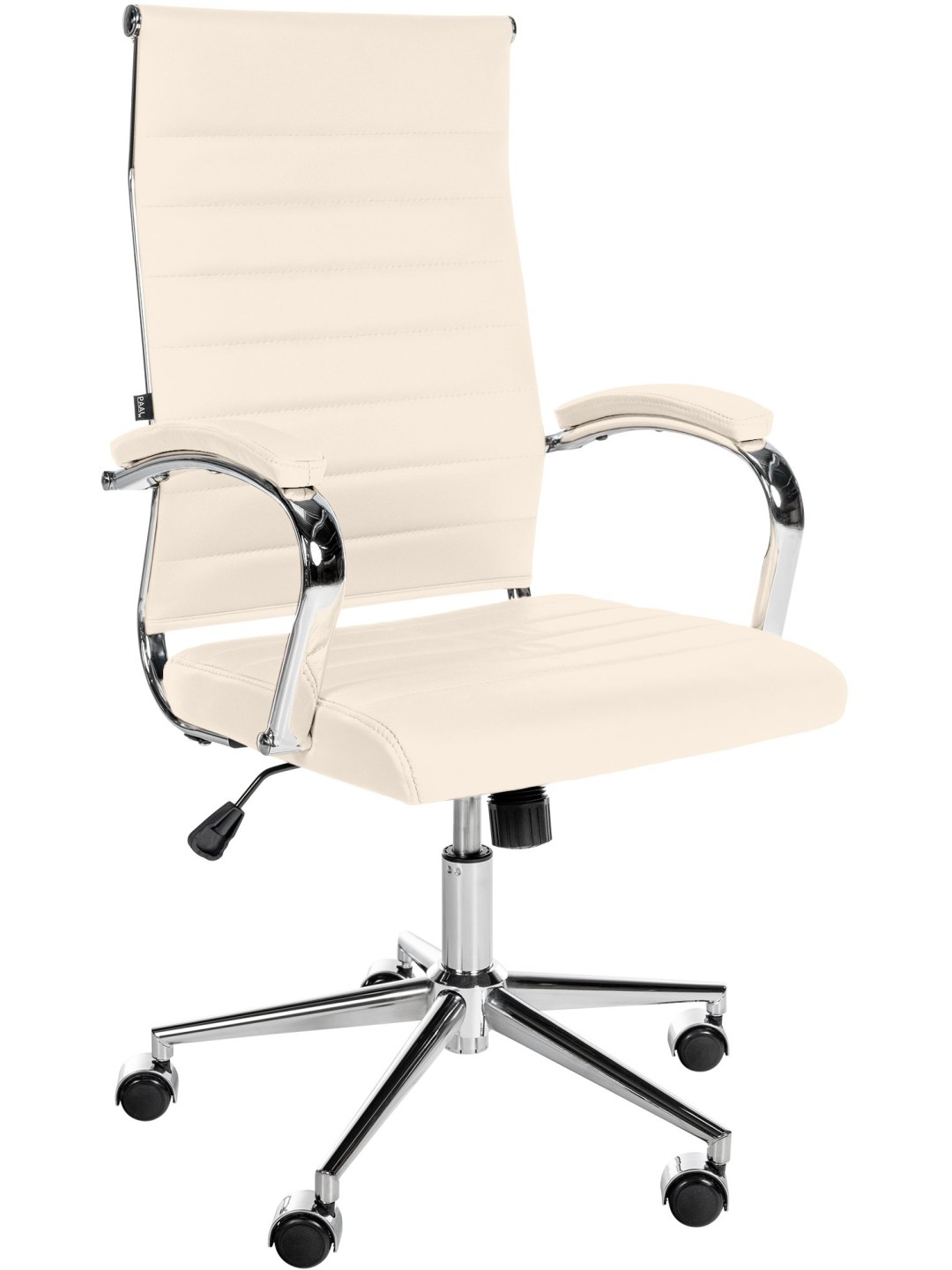 Mollis valódi bőr irodai szék, krém