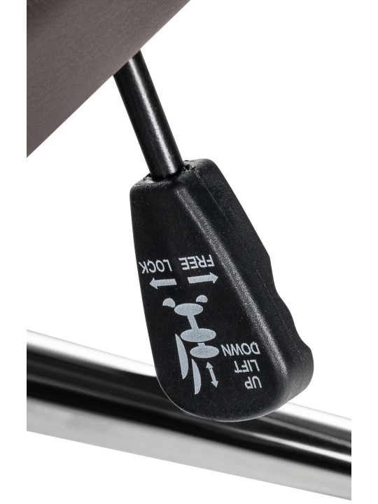 Mollis valódi bőr irodai szék, kávé