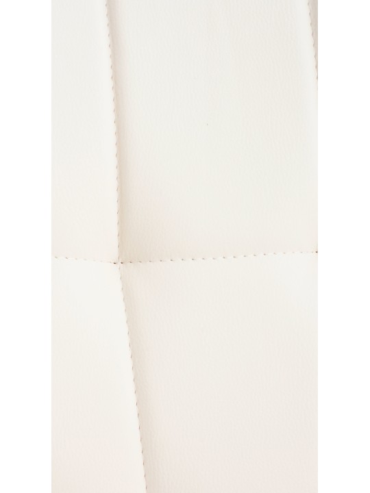 Szék Elda PU natúr, fehér Szék Elda PU natúr, fehér