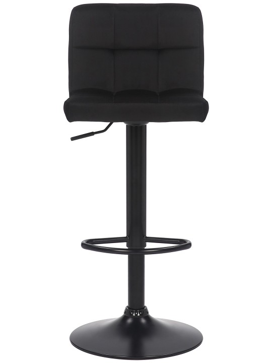 Feni bársony bárszék 4db, fekete Feni bársony bárszék 4db, fekete