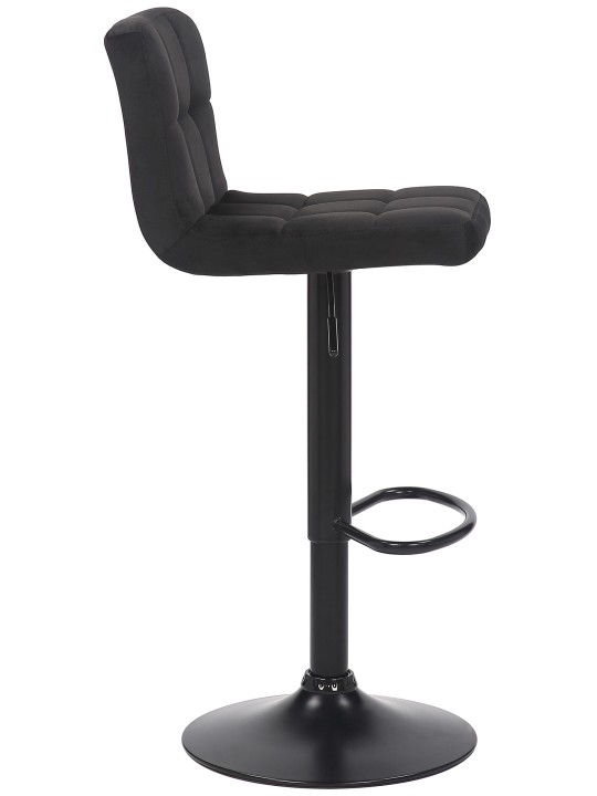 Feni bársony bárszék 4db, fekete Feni bársony bárszék 4db, fekete