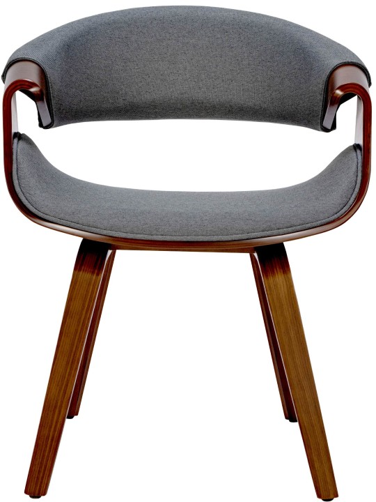 2 db Foley szövet étkezőszékből álló készlet, dió/szürke