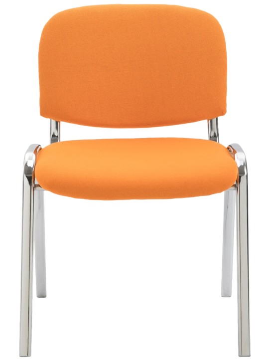 Látogatószék Ken C szövet, narancs