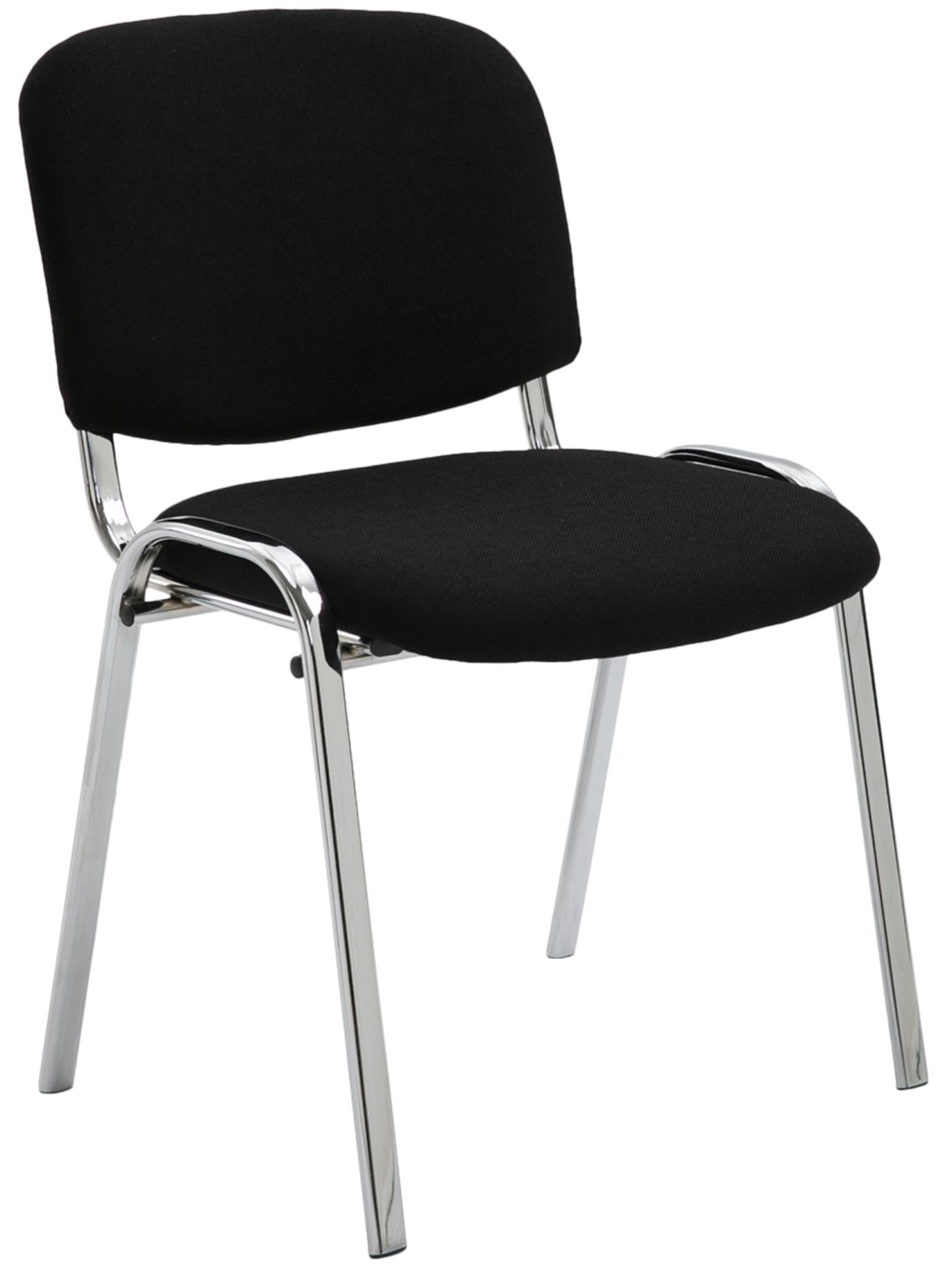 Látogatószék Ken C szövet, fekete