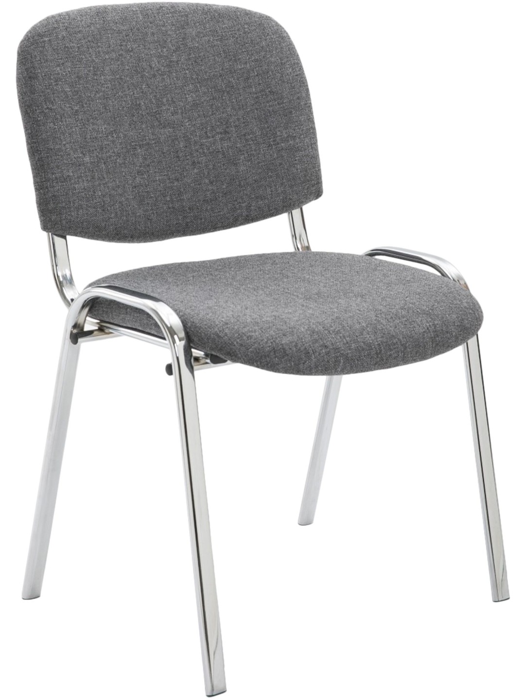 Látogatószék Ken C szövet, szürke