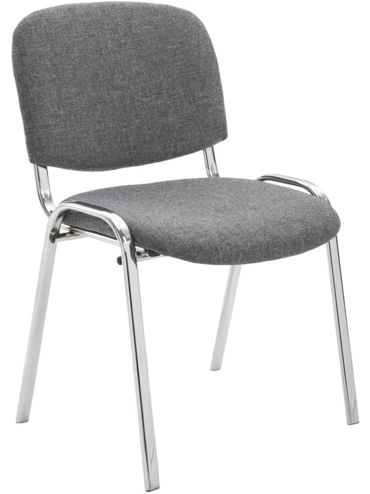 Látogatószék Ken C szövet, szürke