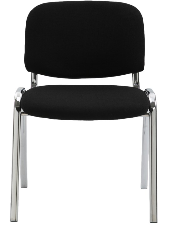 Látogatószék Ken C szövet, fekete