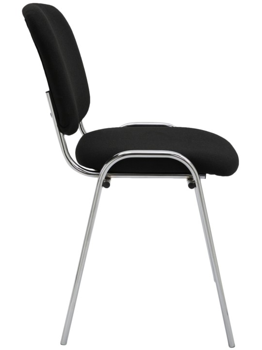 Látogatószék Ken C szövet, fekete