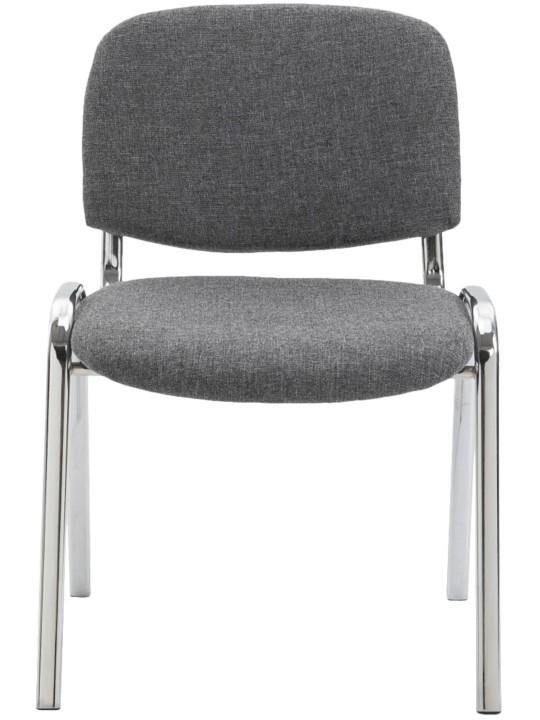 Látogatószék Ken C szövet, szürke