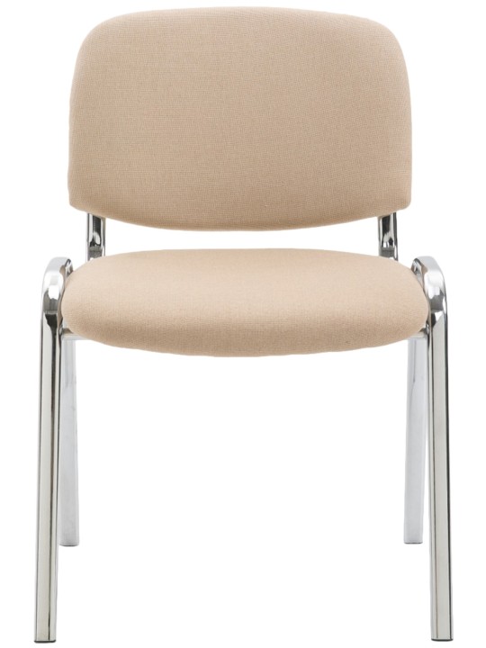 Látogatószék Ken C szövet, krém