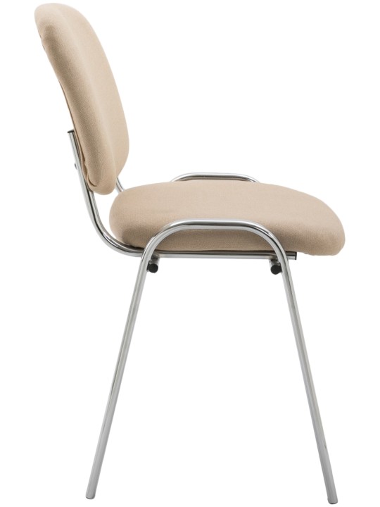 Látogatószék Ken C szövet, krém