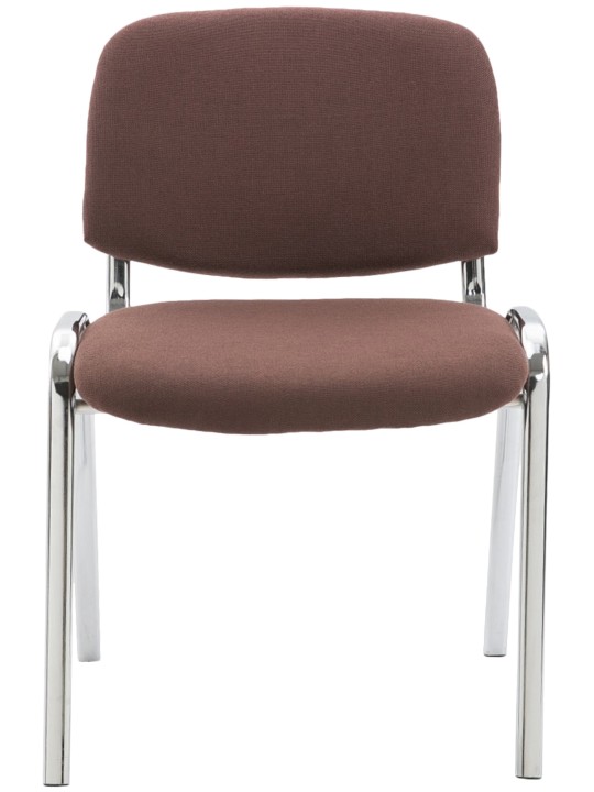 Látogatószék Ken C szövet, barna