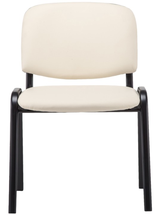 Ken műbőr látogatószék, krém