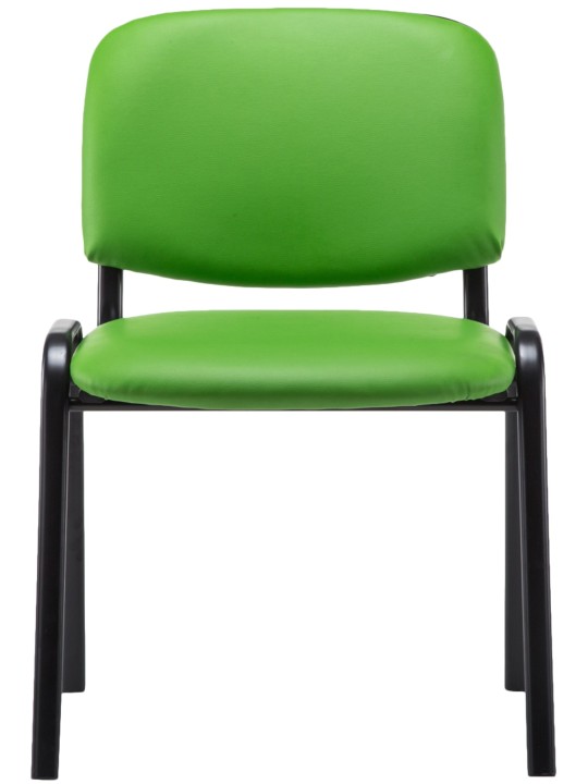 Ken műbőr látogatószék, zöld
