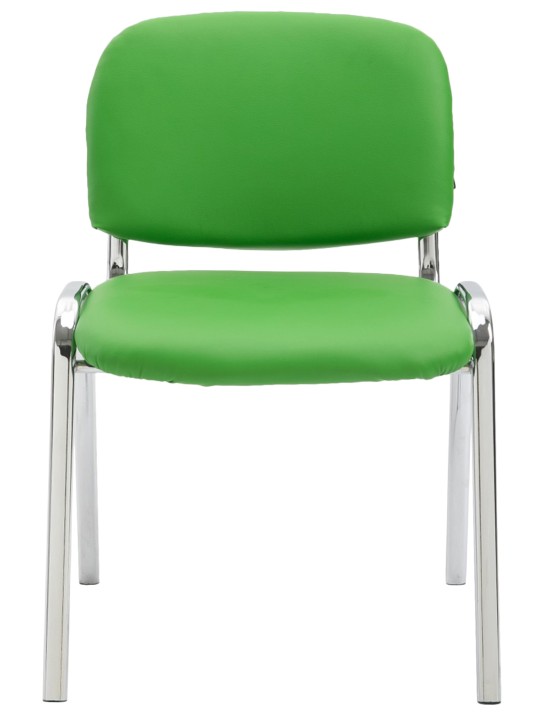 Ken C műbőr látogatószék, zöld