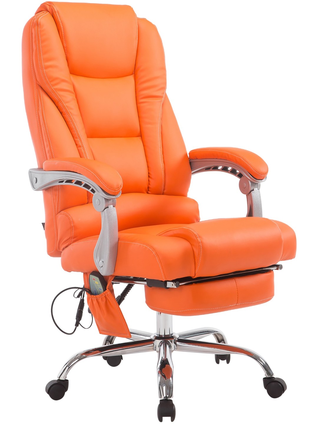 Pacific irodai szék masszázs funkcióval V2, narancs