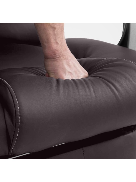 Pacific irodai szék masszázs funkcióval V2, barna