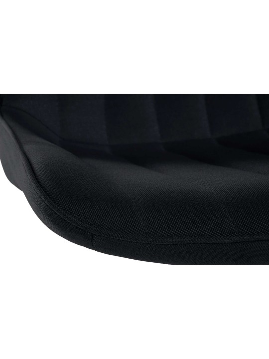 2 db bárszék szett Toni szövet króm, fekete