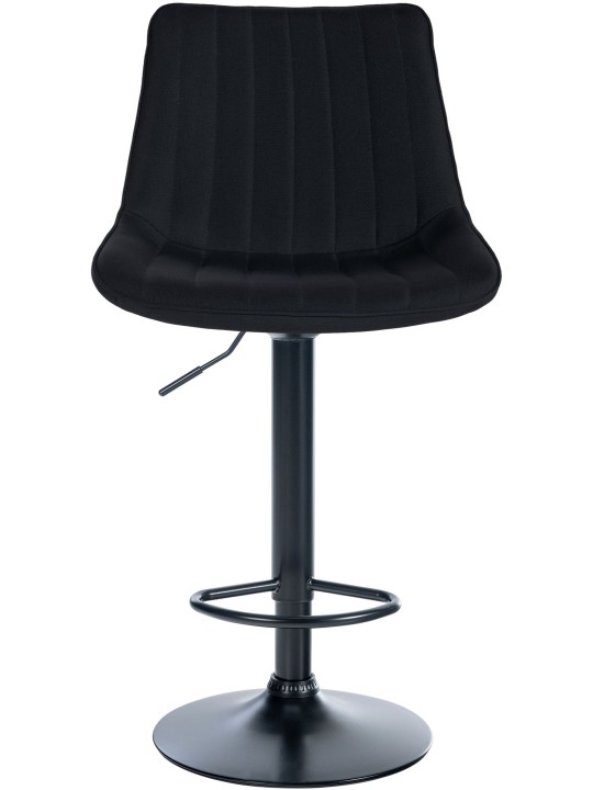 2 db bárszék szett Toni anyagból, fekete