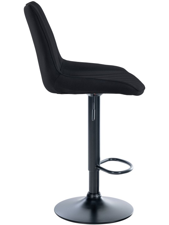 2 db bárszék szett Toni anyagból, fekete