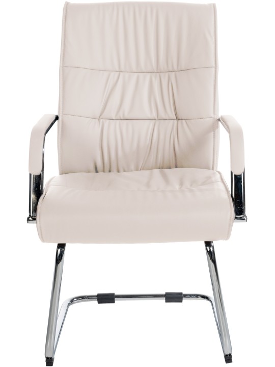 2 db-os Sievert látogatói szék készlet, krém