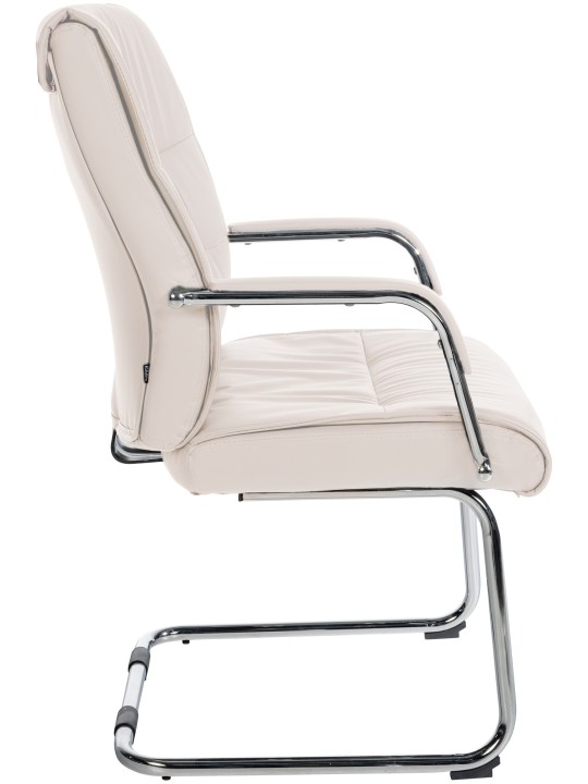 2 db-os Sievert látogatói szék készlet, krém