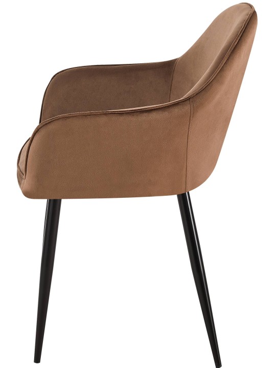 Boise bársony étkezőszék, barna