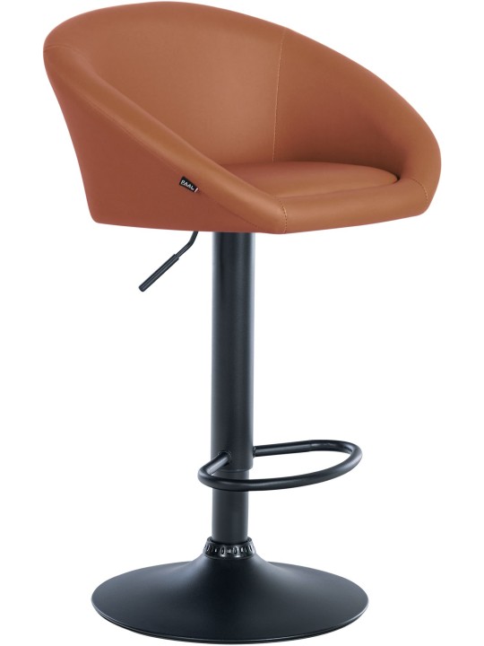 Bárszék Davie műbőr, világosbarna