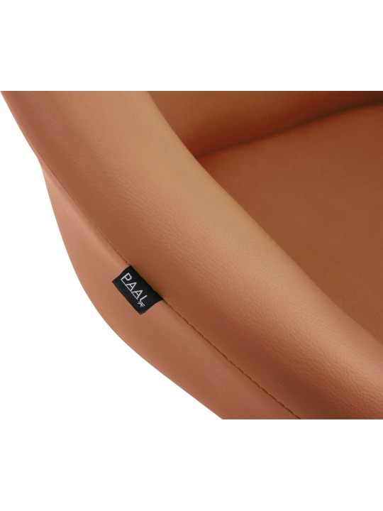 Bárszék Davie műbőr, világosbarna