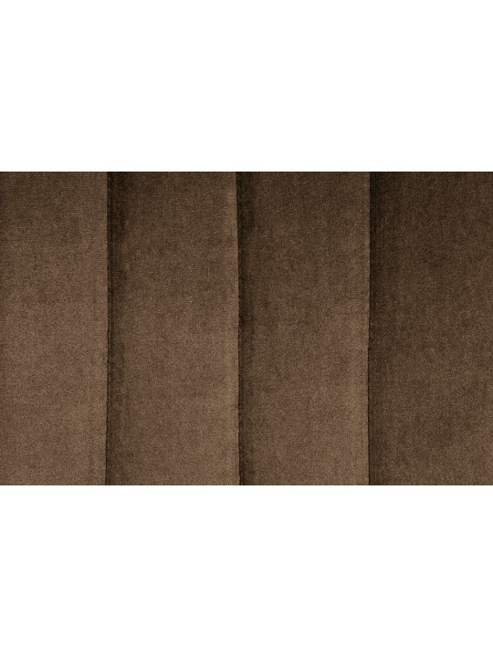 2 db bárszék szett Toni bársony króm, barna