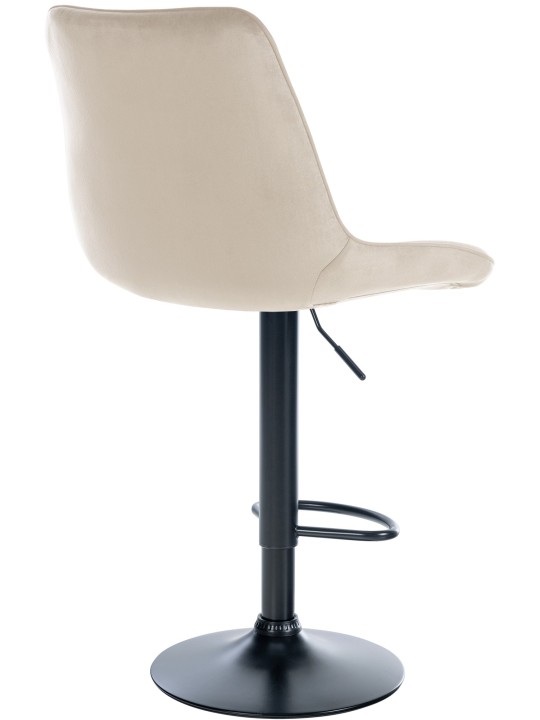 2 db bárszék szett Toni velvet, krém