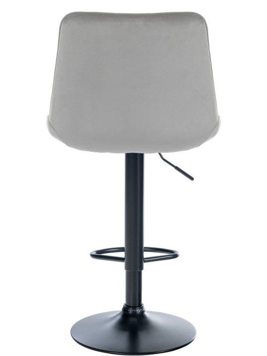 2 db-os bárszék szett Toni bársony, szürke
