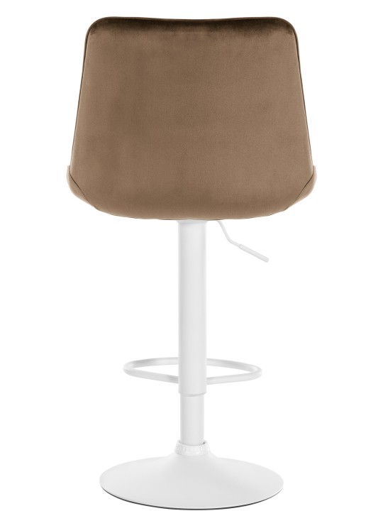 2 db-os bárszék szett Toni bársony, barna