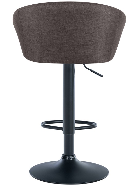 Bárszék Davie szövet, sötétszürke