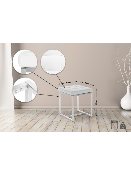 Barci zsámoly, fehér