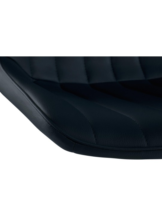 2 db bárszék szett Toni műbőr króm, fekete