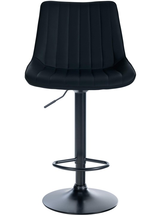 2 db bárszék szett Toni műbőr, fekete