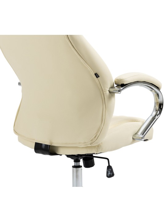 Wigan valódi bőr irodai szék, krém