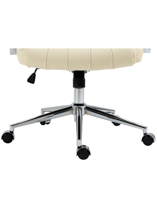 Wigan valódi bőr irodai szék, krém