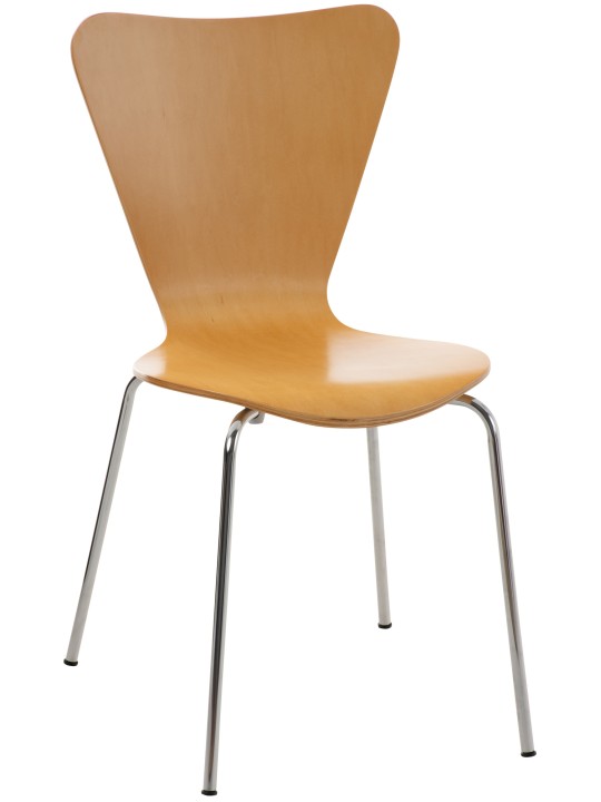 Calisto látogatói szék, natúr