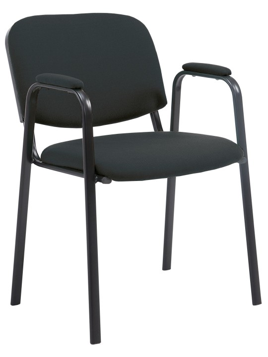 Látogatószék Ken PRO szövet, fekete