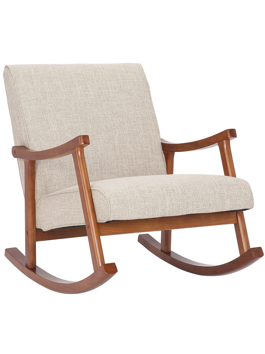 Hintaszék Morelia szövet dió, krém