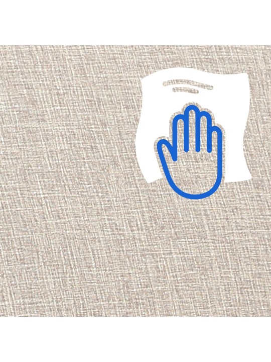 Hintaszék Morelia szövet dió, krém