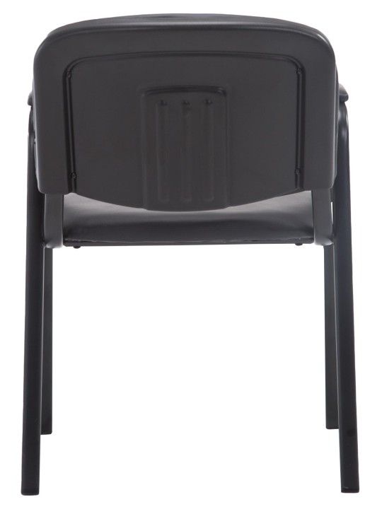 Ken PRO műbőr látogatószék, fekete