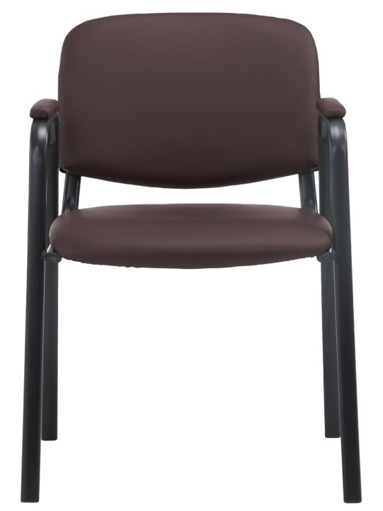 Ken PRO műbőr látogatószék, barna