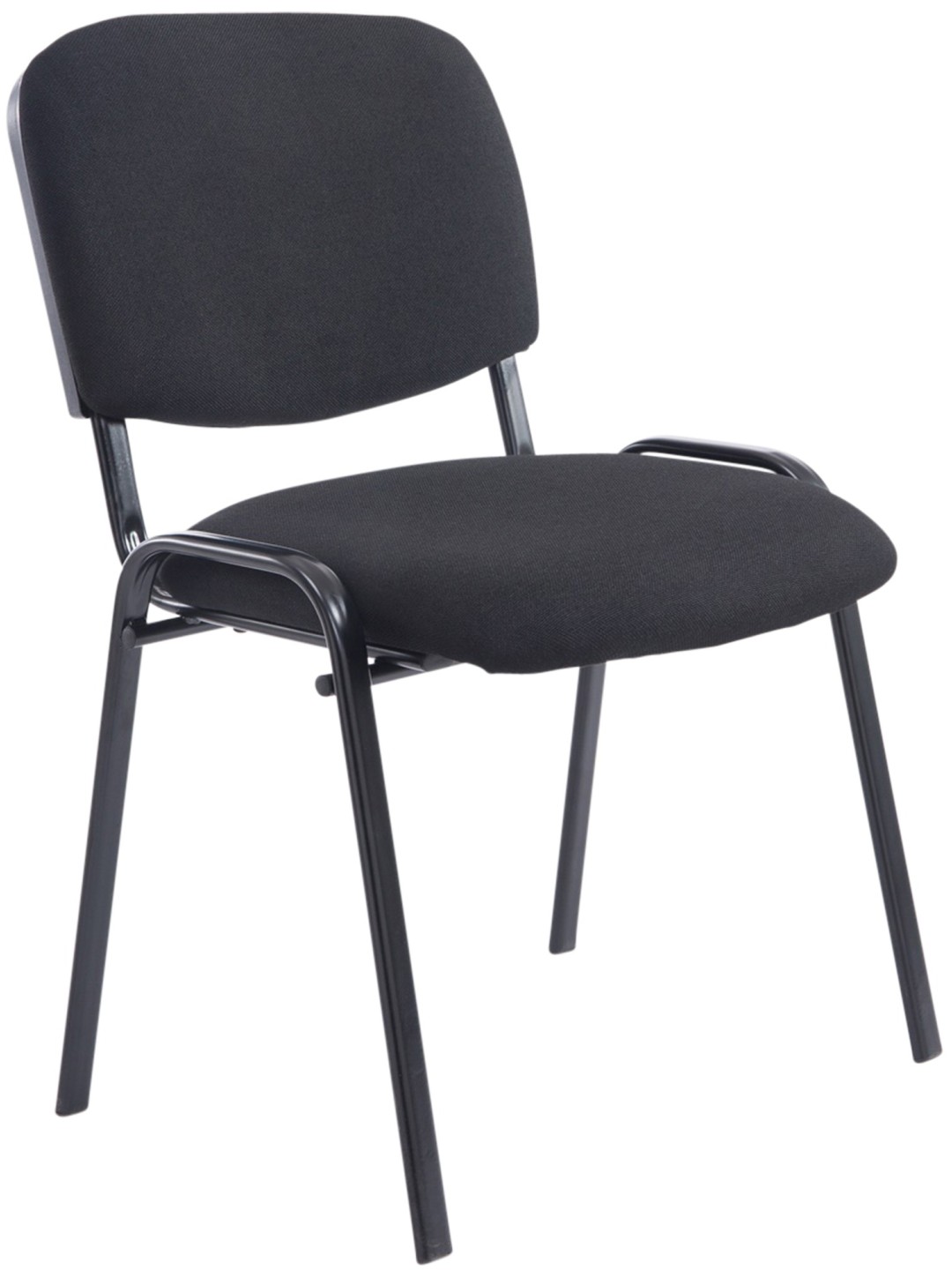 Látogatószék Ken XL szövet, fekete