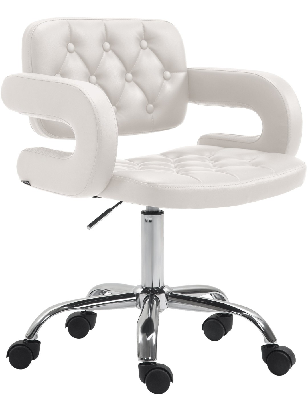 Munkaszék Dublin műbőrből, fehér