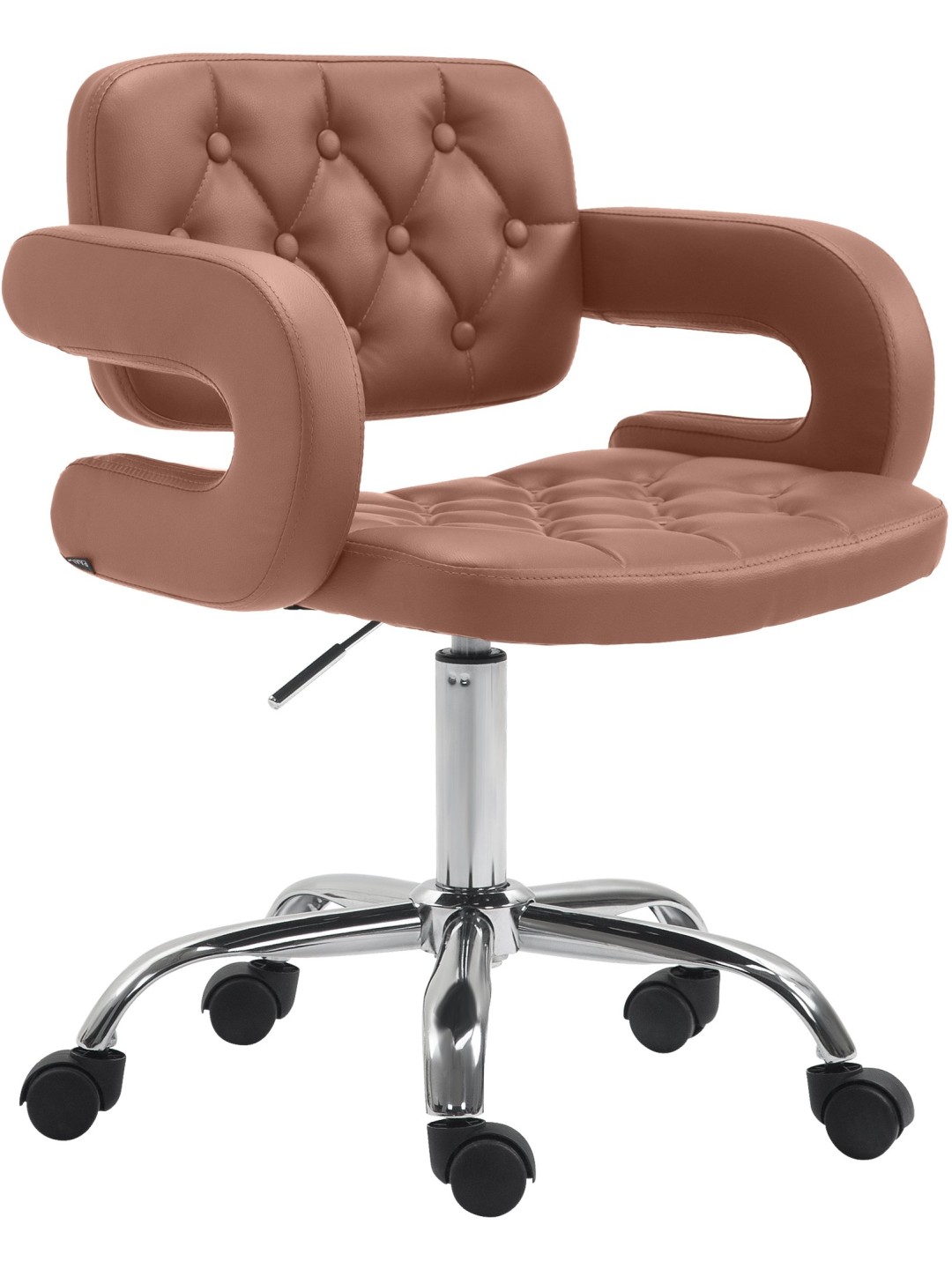 Munkaszék Dublin műbőrből, konyak