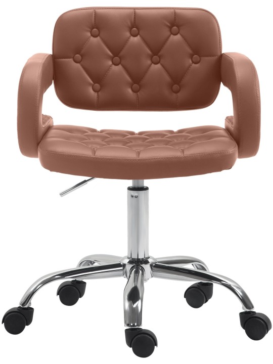 Munkaszék Dublin műbőrből, konyak