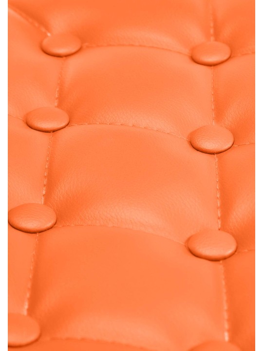 Lounger Dublin műbőr, narancs